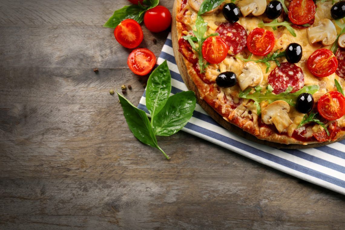 receta keto canasticas de pepperoni pizza