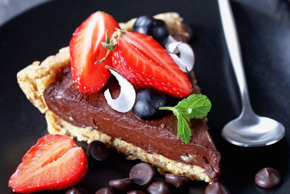 tartaleta lowcarb doble chocolate