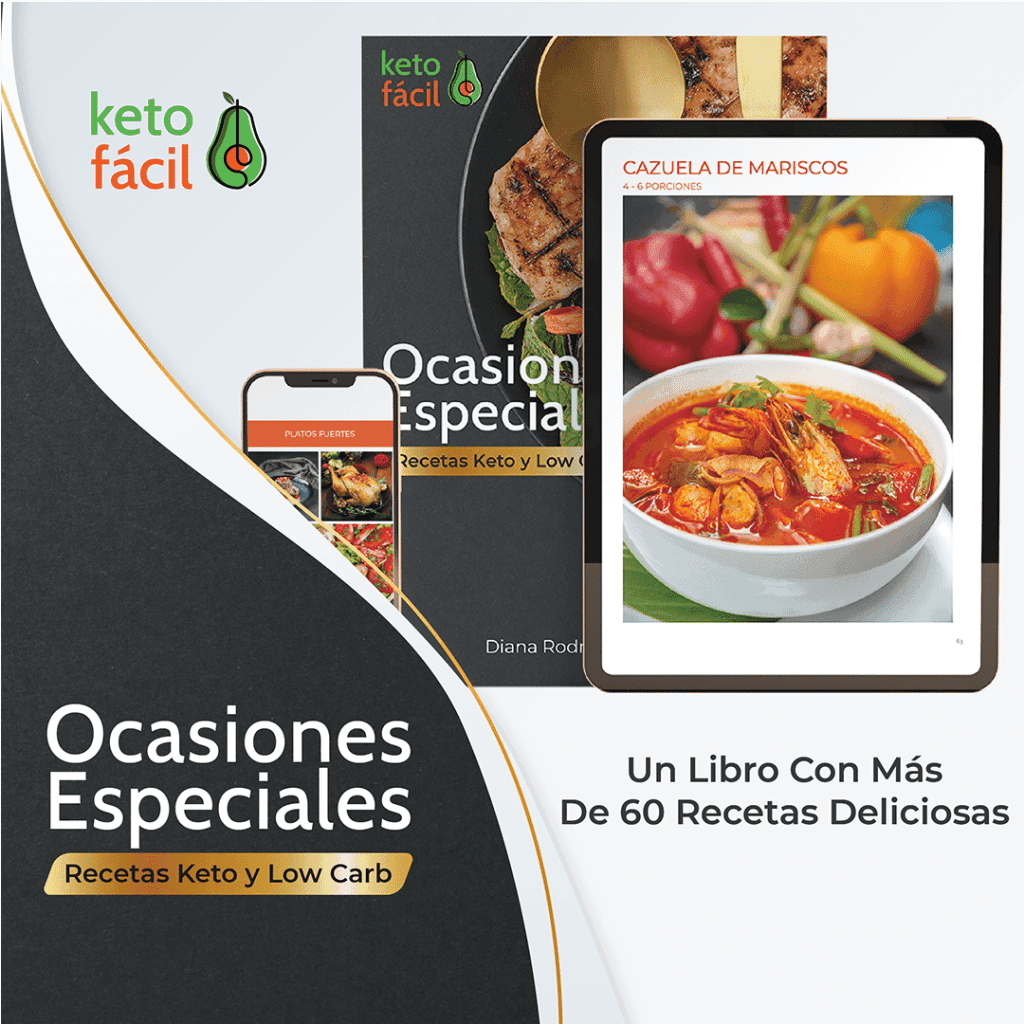 Libro de recetas keto para Ocasiones Especiales