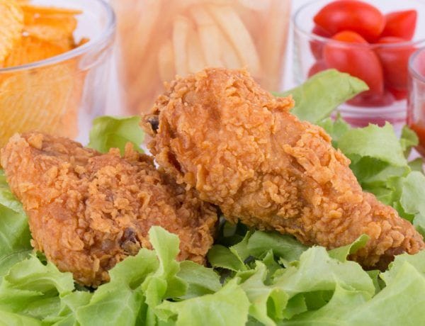 Colombinas keto al estilo broaster