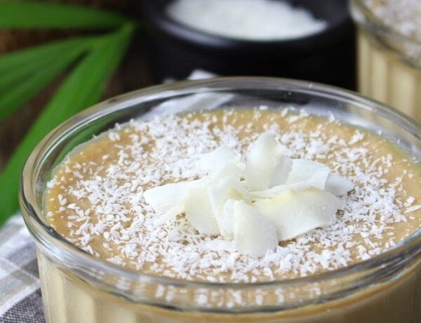 natilla de coco y arequipe keto