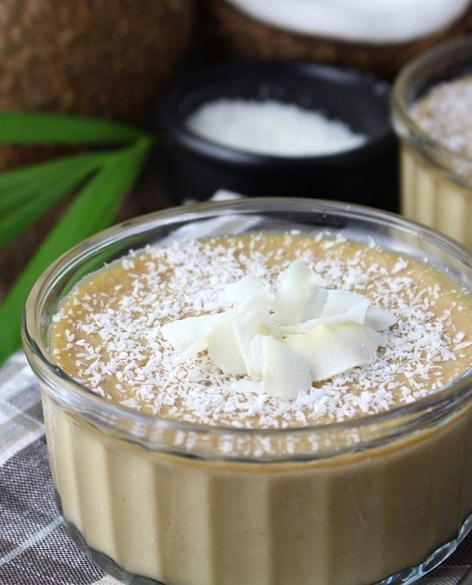 natilla de coco y arequipe keto